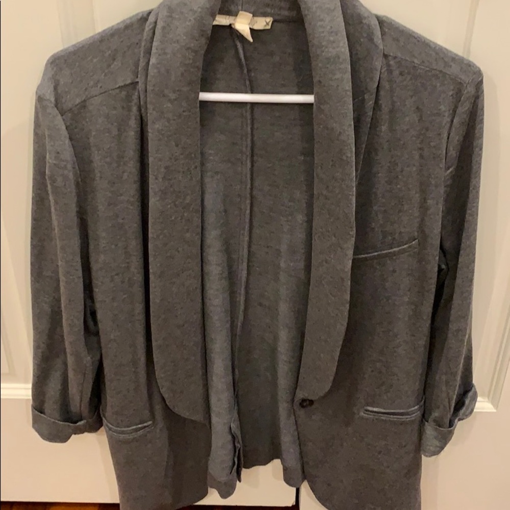 joie grey blazer